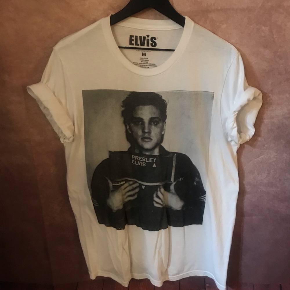Elvis Presley  mugshot tee